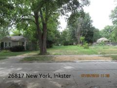 26817 New York, Vacant, Inkster, MI